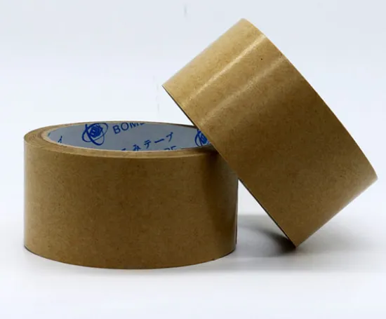 Définition et utilisations du ruban de papier kraft sans eau